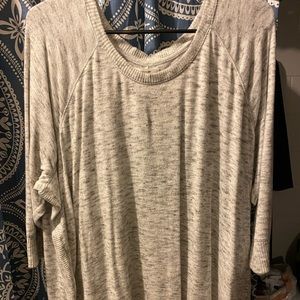 BRAND NEW! Super soft heather gray sweater